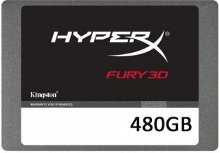 HyperX Fury 3D 480 GB (KC-S44480-6F) SSD kullananlar yorumlar
